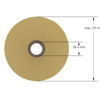 Picture of 1000 Labels 100 X 50mm Direct Thermal Removable Paper Labels